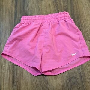 Nike Women's Vibrant Pink Athletic Shorts